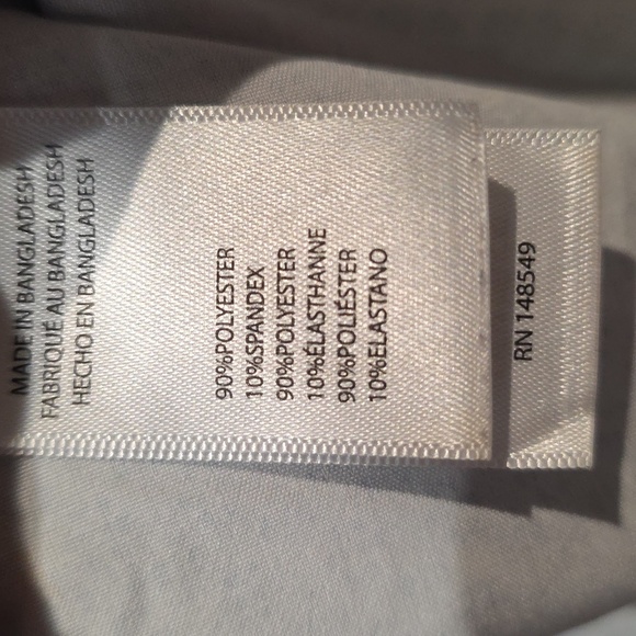 Kenneth Cole New York Slim Fit Butolton Down Short Sleeve Size Small - Picture 3 of 4